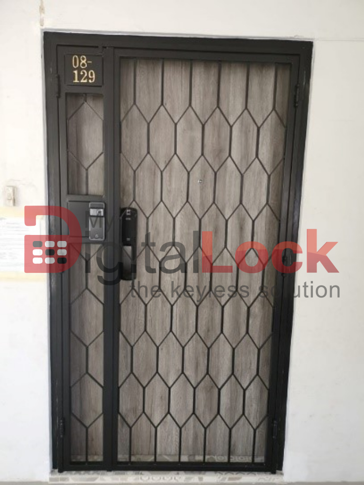 Buy Retro Design - HDB Gate @ My Digital Lock. Call 9067 7990