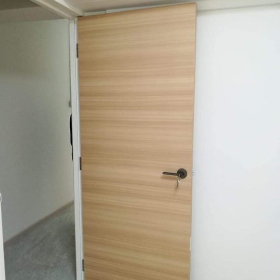 hdb bedroom door - Wood Laminate Bedroom Door (Up to 40 Wood Design)