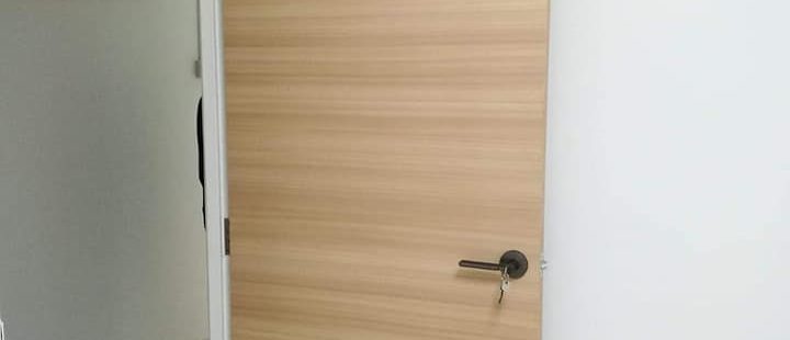 hdb bedroom door - Wood Laminate Bedroom Door (Up to 40 Wood Design)