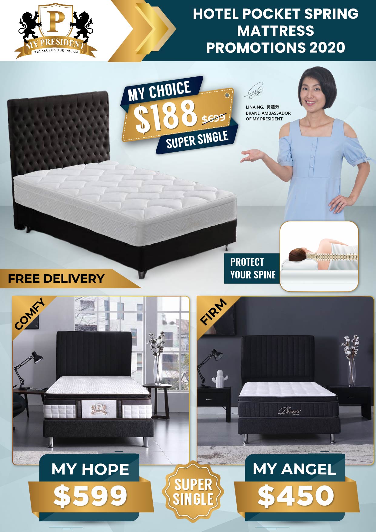 Hotel-Pocket-Sprint-Mattress-Super-Single-$188