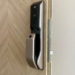 Keywe 360 Smartphone Push Pull Digital Lock (Satin Gold) (7)
