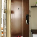 Veneer Solid HDB Main Door Single Leaf 3×7 Feet