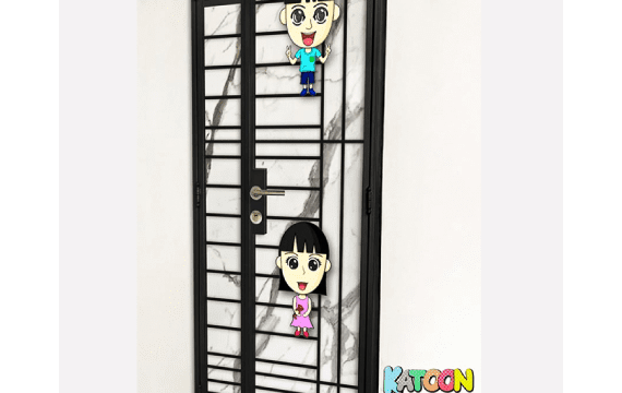 Kato Katoon Laser cut Gate 3×7 Feet