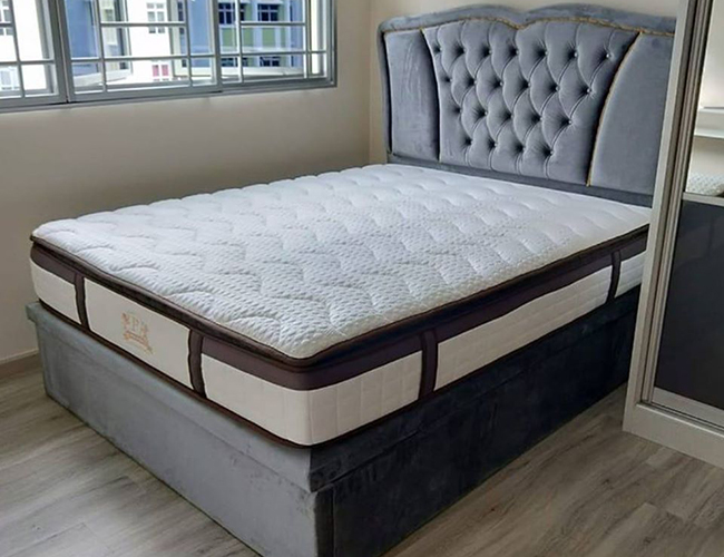 Customize Bed Frame | MP004 Grey