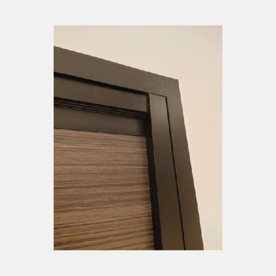 HDB Toilet Door | Upgrade to Black Frame