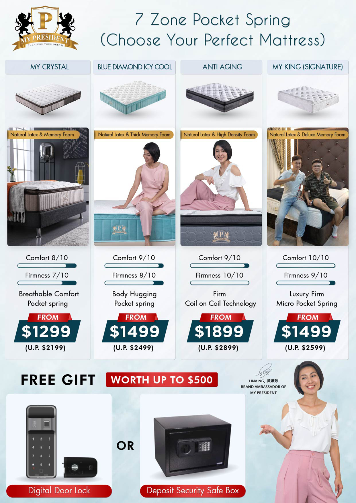 My President Mattress_Choose Your Perfect Mattress