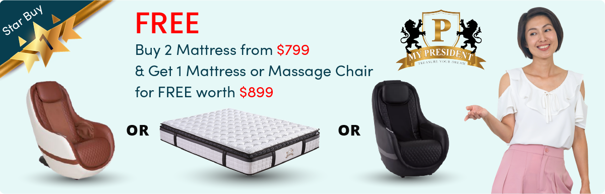 Pocket Spring Mattress | My President Mattress 5 Zone Pocket Spring Mattress