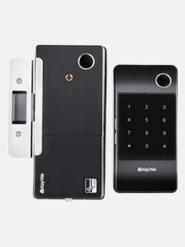 Keywe-Damian-Dual-Fingerprint-Gate-Lock-(Keypad)