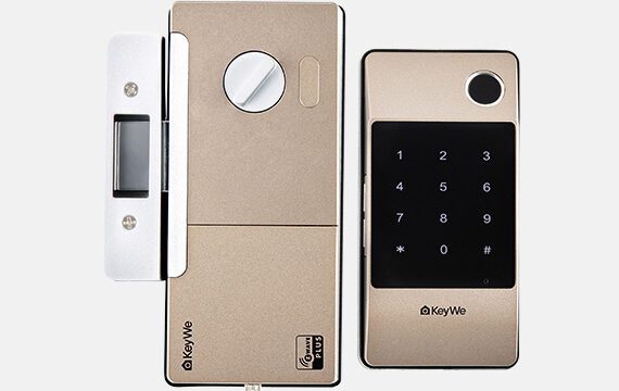 Keywe-Damian-Gold-digital-Door-Lock-(Keypad)