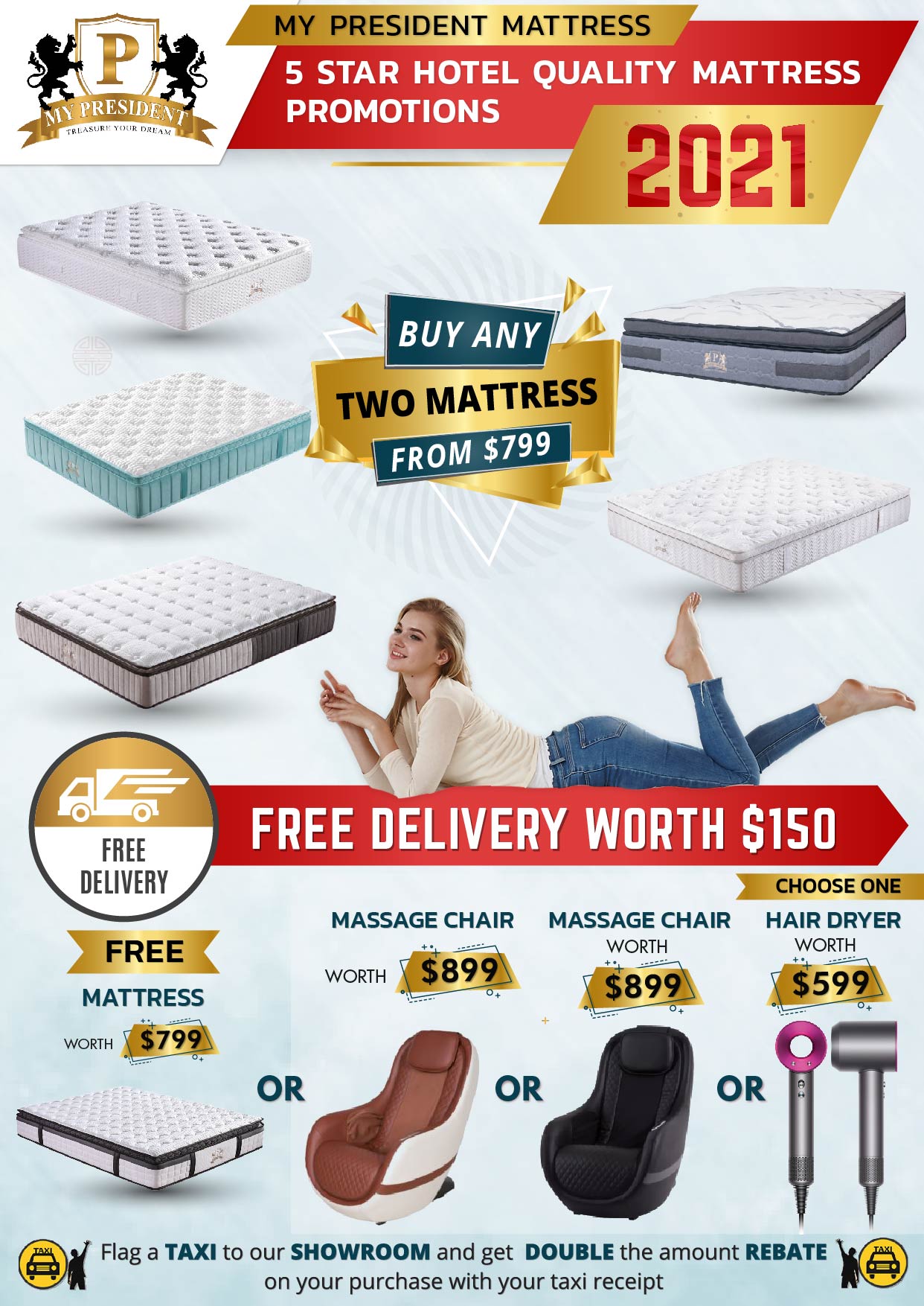 5 Star Hotel Quality Mattress