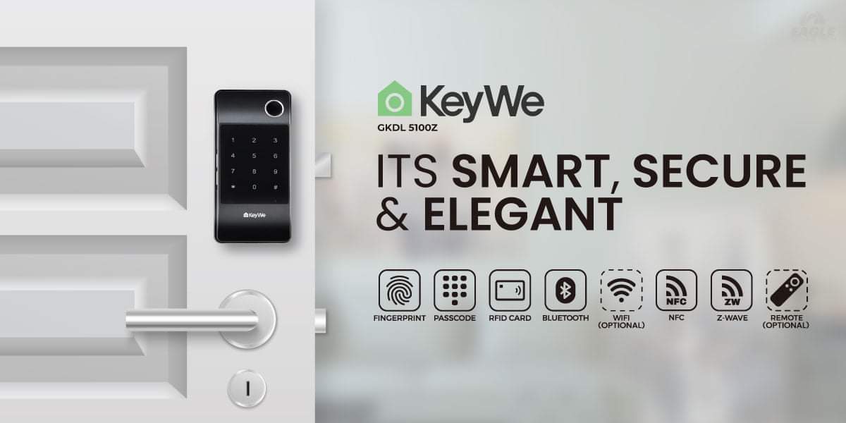 KeyWe Push Pull Door Lock-11