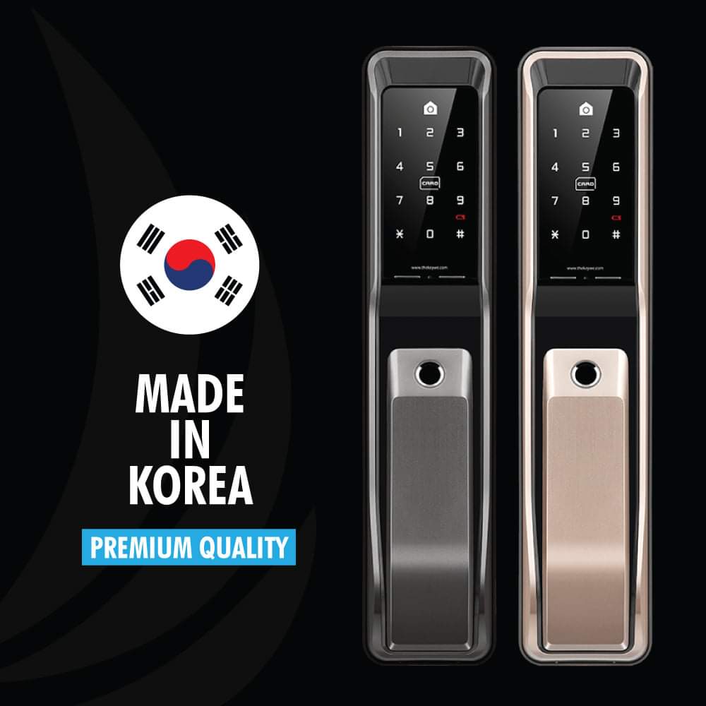 KeyWe Push Pull Door Lock-4