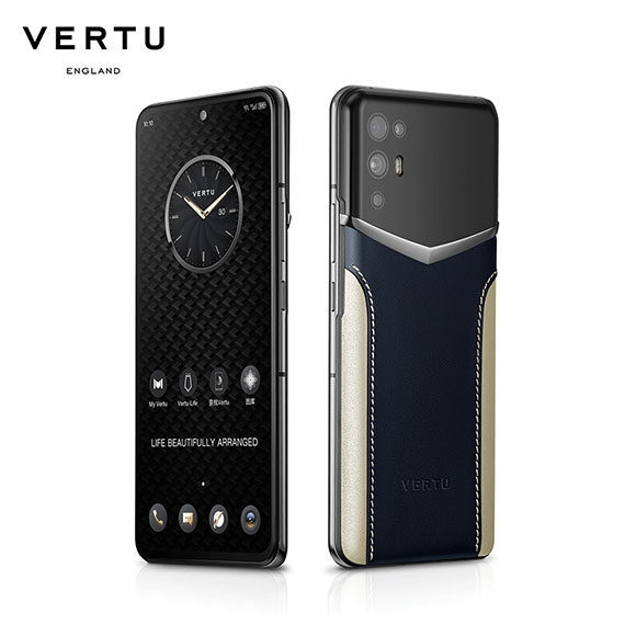 VERTU 5G Luxurious Smartphone (GENTLEMEN SERIES) – Blue & white 1