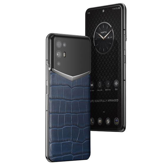 VERTU 5G Luxurious Smartphone (JEWELRY SERIES) – Navy Blue Alli Bes Fee-01