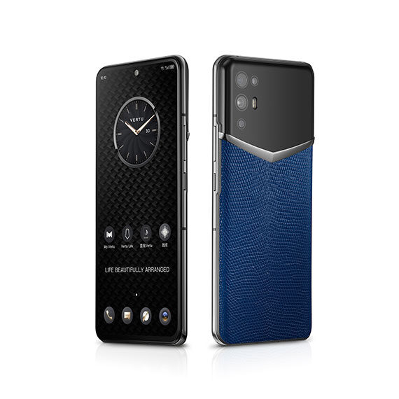 VERTU 5G Luxurious Smartphone (RARITIES SERIES) – Dazzling Blue Lizard 3