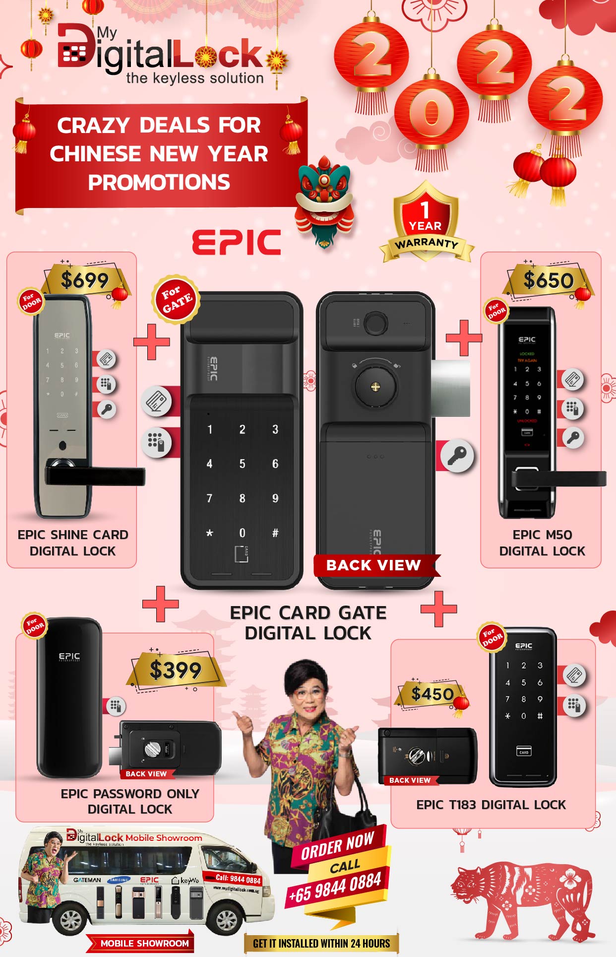 Chinese-year-promotion-2022-Epic-Shine-Digital-Lock
