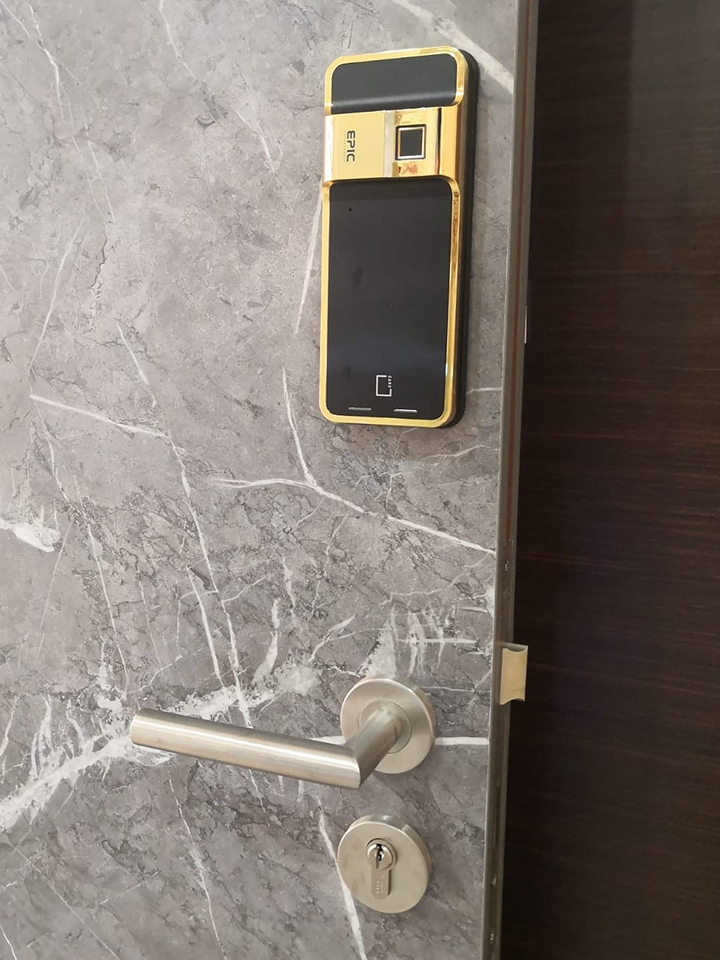 EPIC 24K Gold Platted Digital Door Lock -3