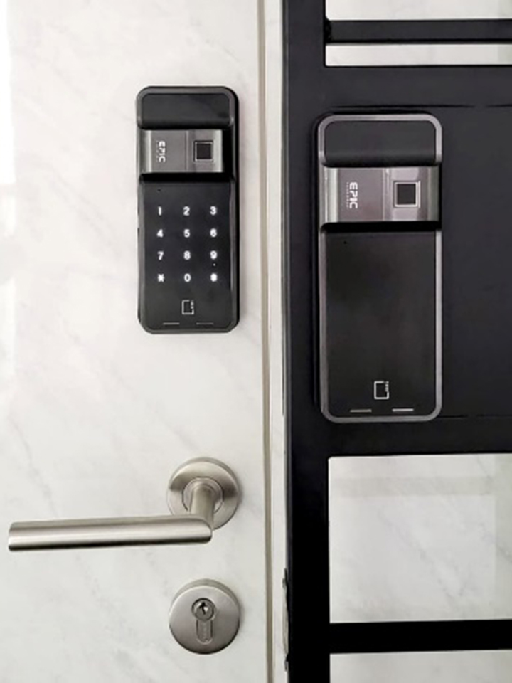 EPIC 5G Digital Door Lock Space Grey-2