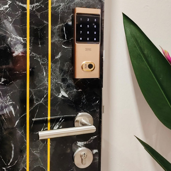 EPIC 7G Designer Door Digital Lock – Harvest Gold