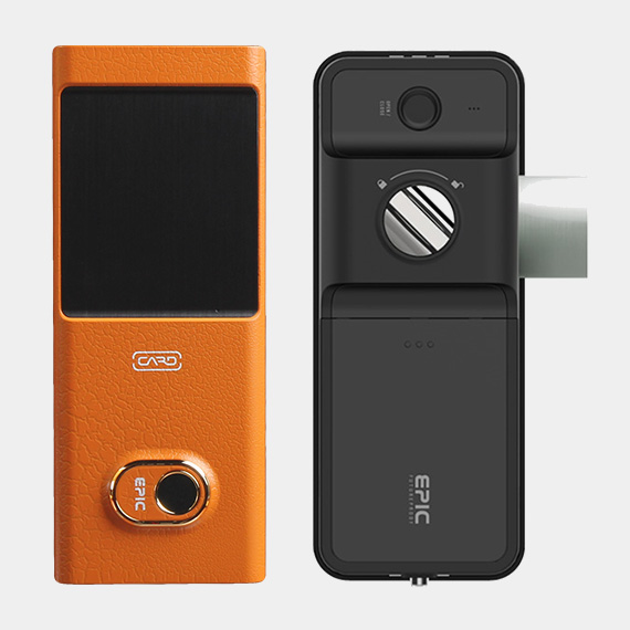 EPIC 7G Designer Door Digital Lock – Summer Orange