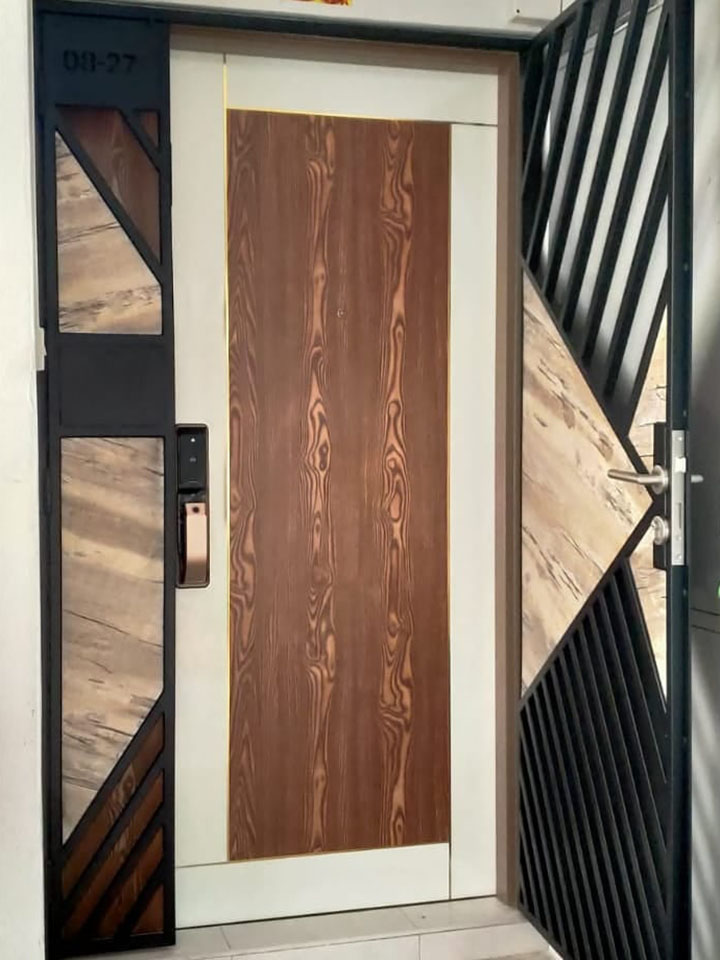 Laminate Mild Steel Gate-3