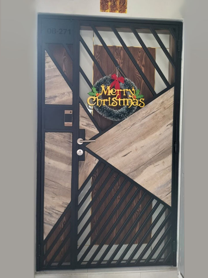 Laminate Mild Steel Gate-5