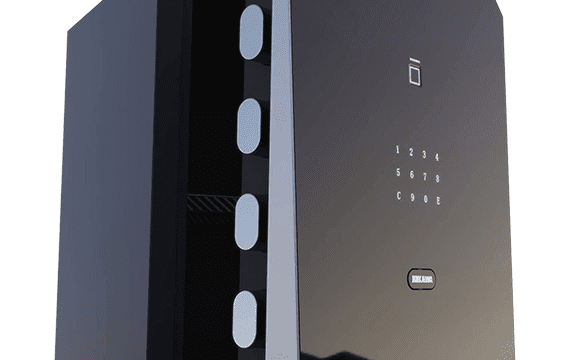 N1 Security Safe 45 with Leather Interior