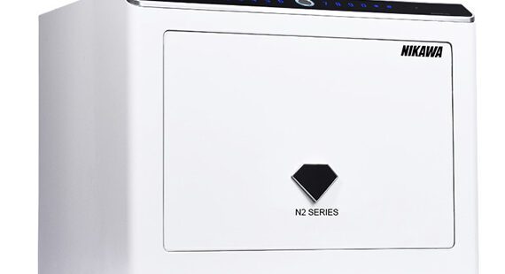 Nikawa N2 Wifi Safe 30 (New) With Leather Cushion Interior Using Tuya Smartphone App Matt White
