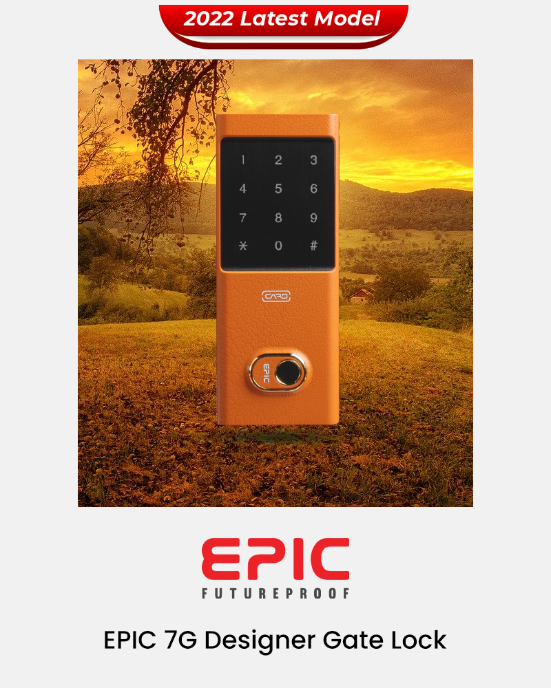 EPIC 7G Designer Gate Lock