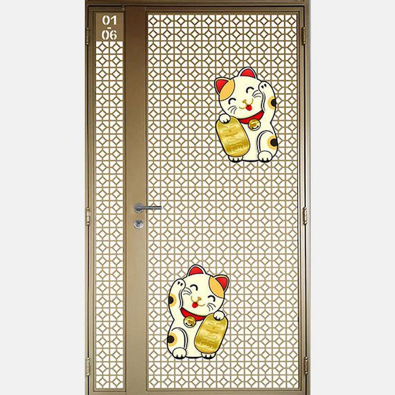 Lucky Cat Katoon Kato 3D Gate 4×7 Feet
