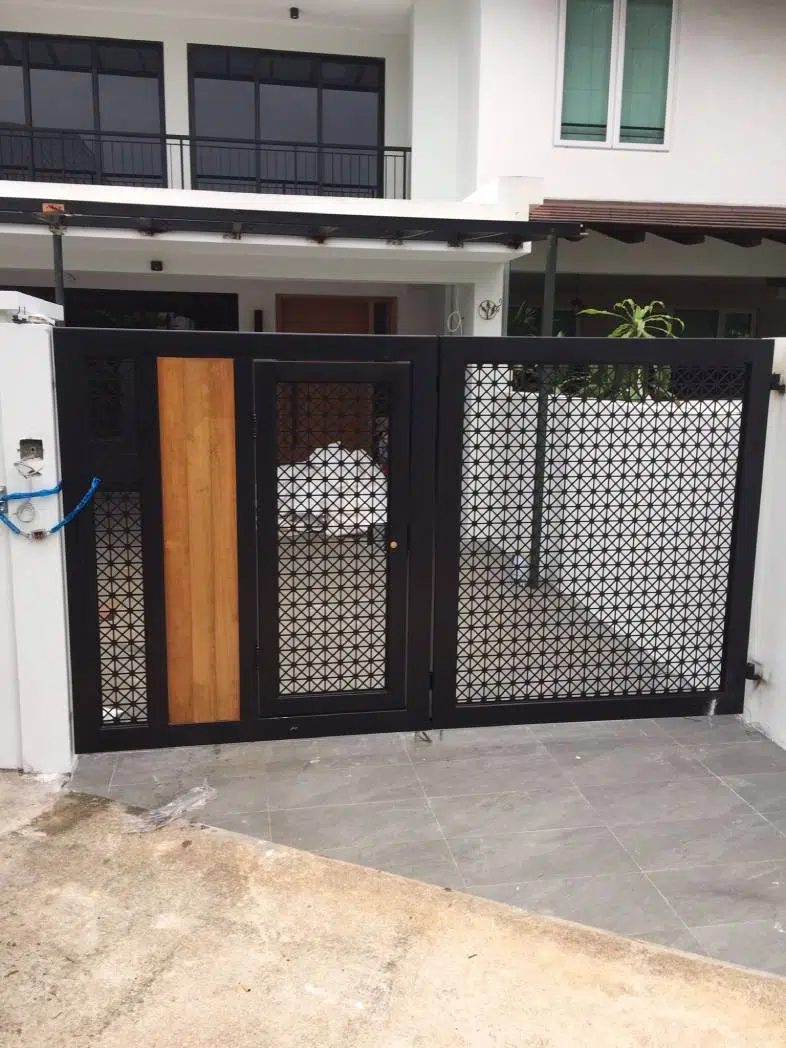 Galvanised Gate