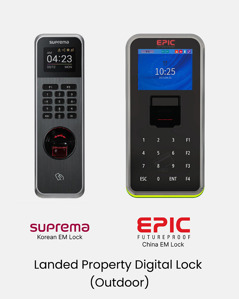 Landed Property Digital Lock (Outdoor)