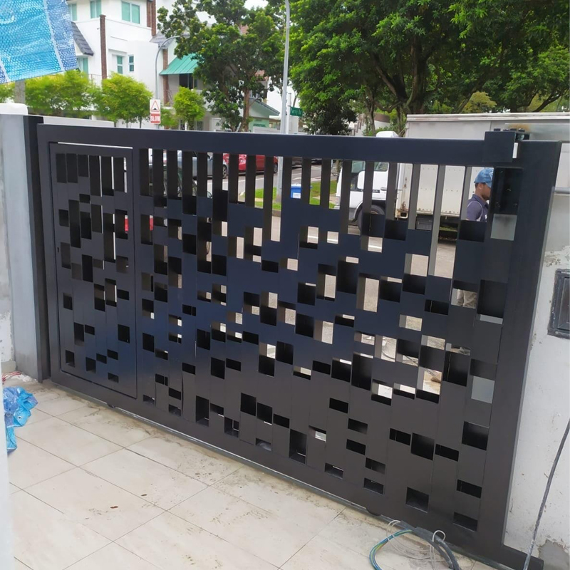 introduce laser cut gate