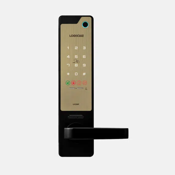 Loghome Galaxy Shine Mortise Digital Lock Saturn Gold