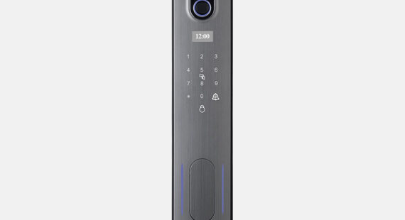 Trident Facial Recognition Push Pull Digital Lock