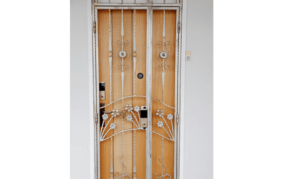 3×7 Feet Wrought Iron HDB Gate