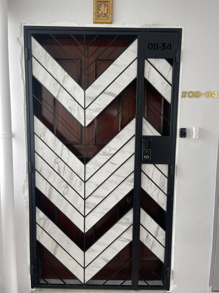 Laminate Mild Steel Gate image