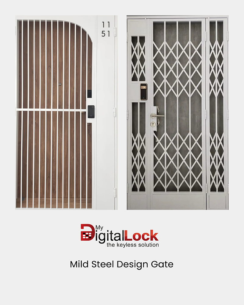 Mild Steel Design Gate