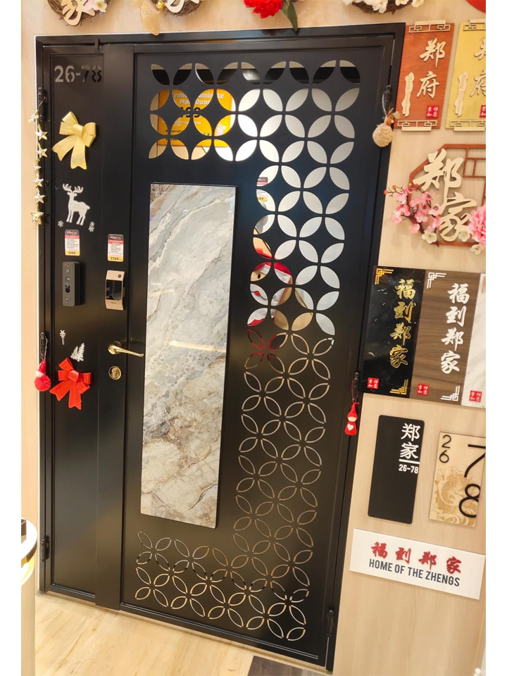The Most Luxurious HDB Gate in 2023 – Kato Marble Gate