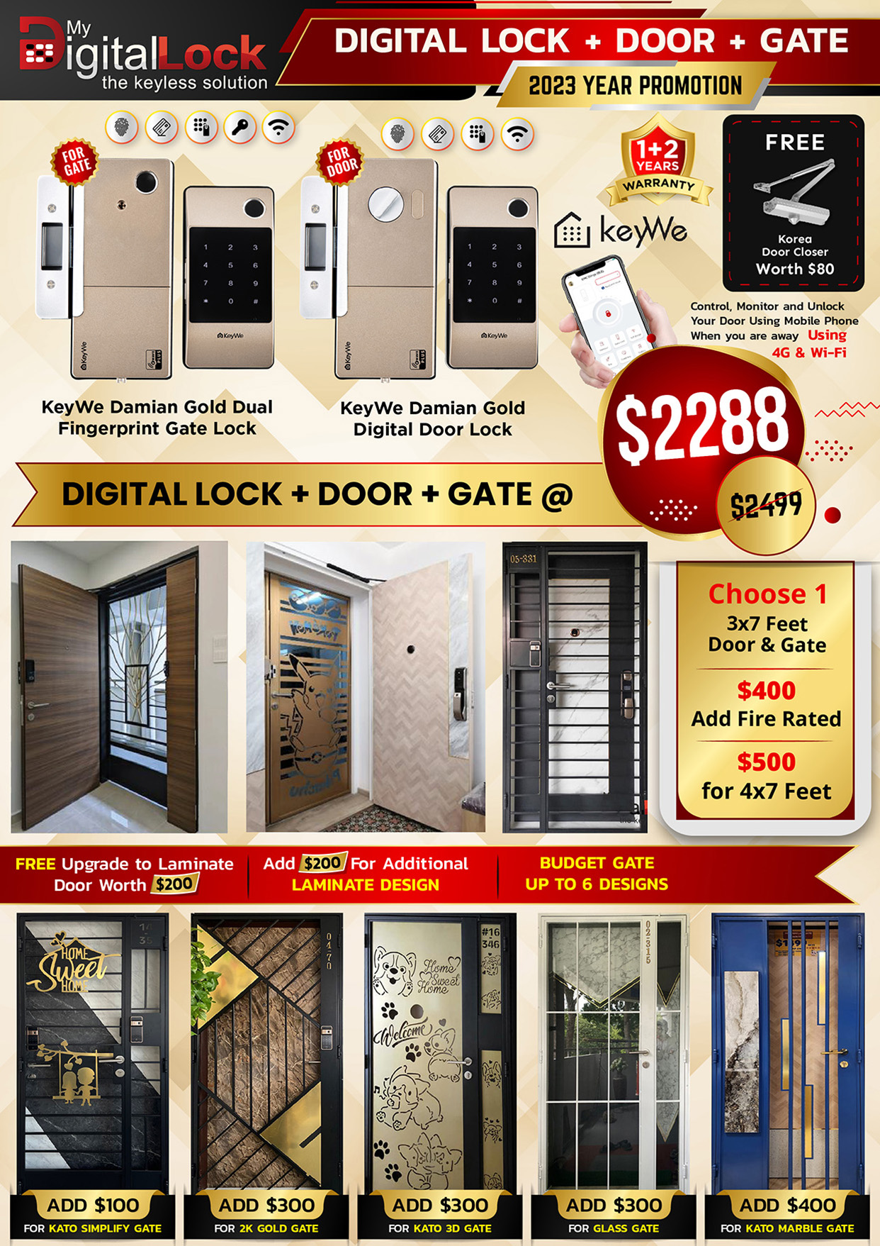 keywe-damian-dual-fingerprint-gate-lock-and-keywe-damian-dual-door-lock-banner