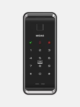 Midas Crystal Dual Fingerprint Gate Lock