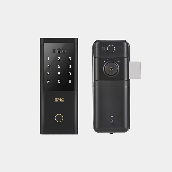 EPIC 8G Face Recognition Tokyo Fuji Black Leather Smartphone Digital Lock