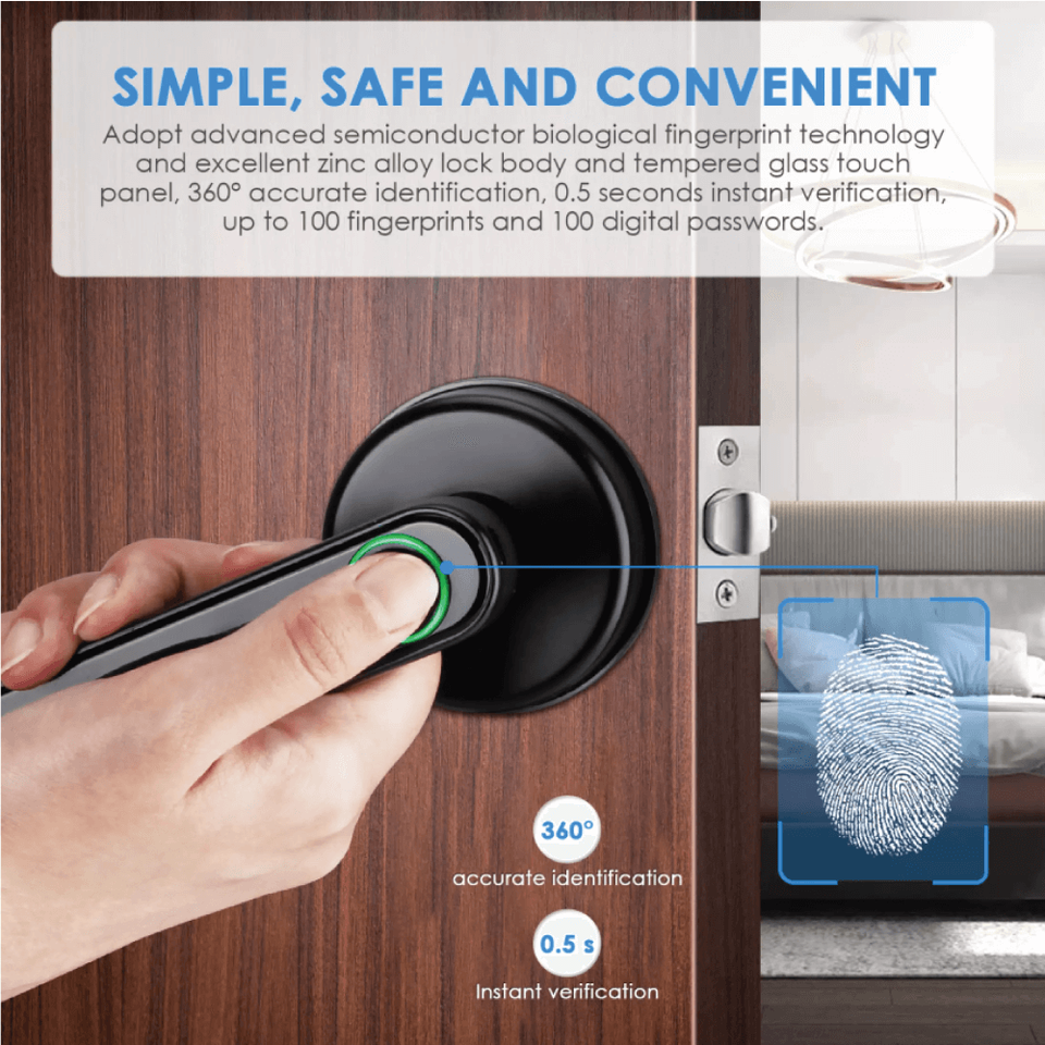 HDB-Fingerprint-Bedroom-Digital-Lock-in-Lever-Handle-3