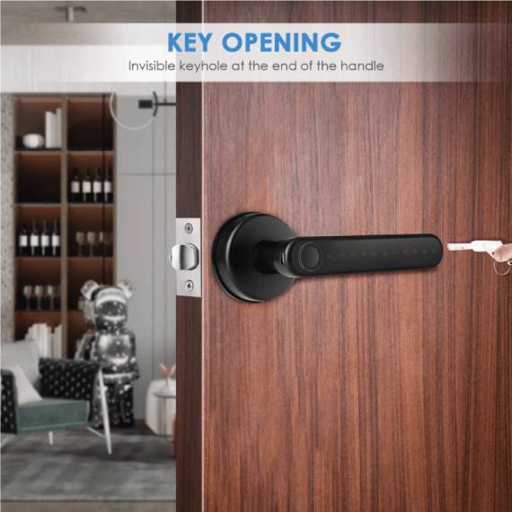 HDB-Fingerprint-Bedroom-Digital-Lock-in-Lever-Handle-6