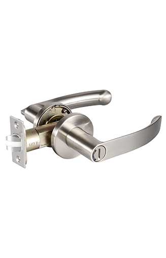 Lacasa 8341 Satin Nickel Designer Bedroom Lever Lock