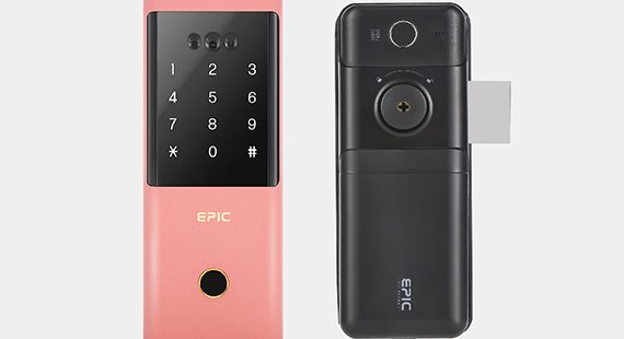 EPIC 8G Face Recognition Tokyo Sakura Pink Leather Smartphone Digital Lock