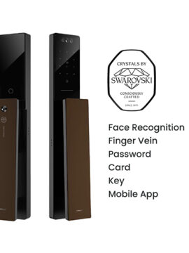 Moorgen-T5-Swarovski-Crystal-Digital-Lock-Coffee-Brown