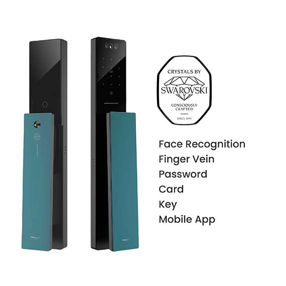 Moorgen-T5-Swarovski-Crystal-Digital-Lock-Tiffany-Blue-1