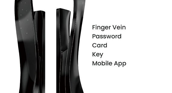 Moorgen The Queen of Curve T66 Designer Smart lock by Zaha Hadid