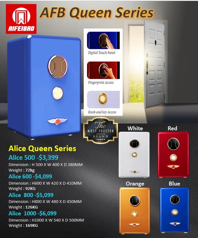 Safe Box AFB Queen Series - Promotion Banner
